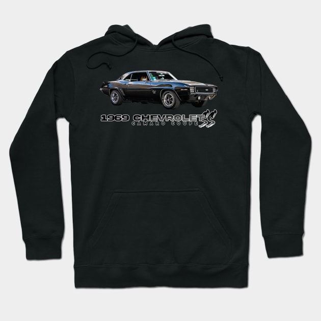 1969 Chevrolet Camaro SS Coupe Hoodie by Gestalt Imagery